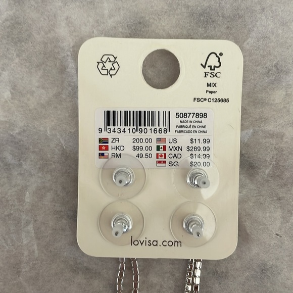 NWT Lovisa Stud and Dangle Earrings - Picture 2 of 3